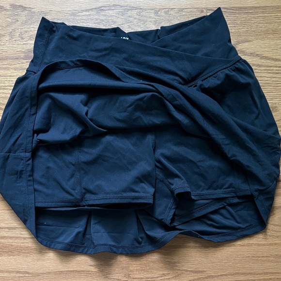 Elegant Black Women's Skort - Picture 2 of 2